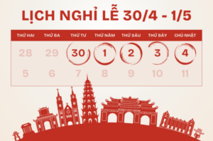 Thay đổi Lịch nghỉ Giỗ tổ Hùng Vương và 30/4 – 1/5: Chính thức người lao động được nghỉ 9 ngày liên tiếp?