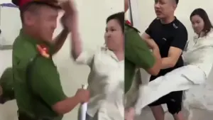 Người phụ nữ xúc phạm, tát cán bộ công an ở Thái Nguyên: Tiết l:ộ nguồn cơn ban đầu